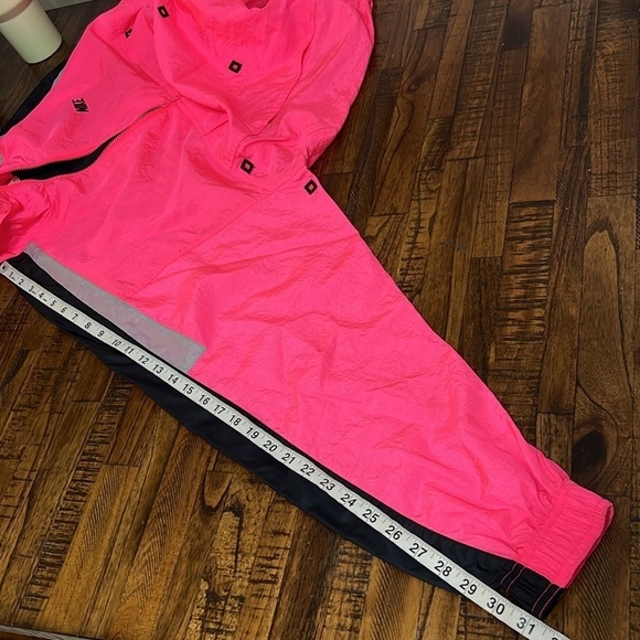 Nike Retro Y2K Windbreaker Jacket Pullover Track 1/2 Zip Front Pouch Large - Picture 15 of 15
